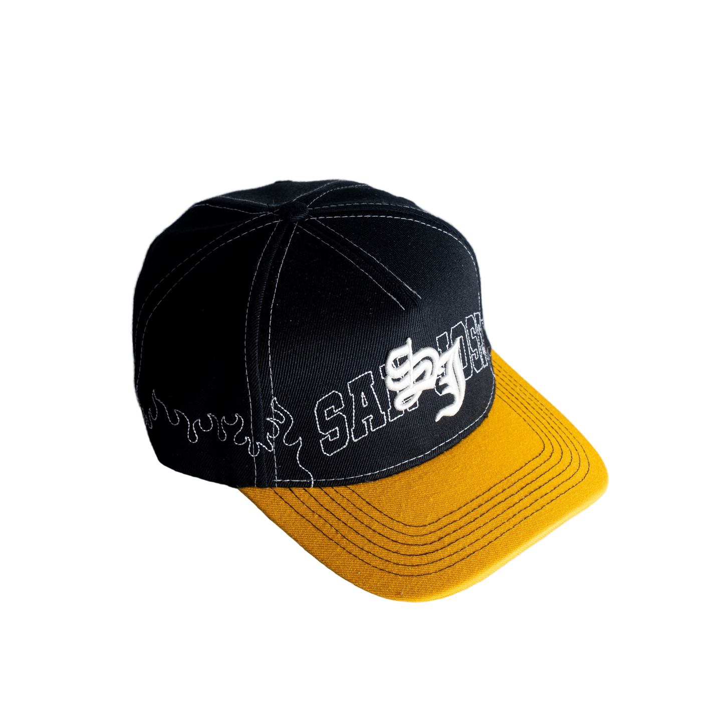 Old English SJ Black / Yellow
