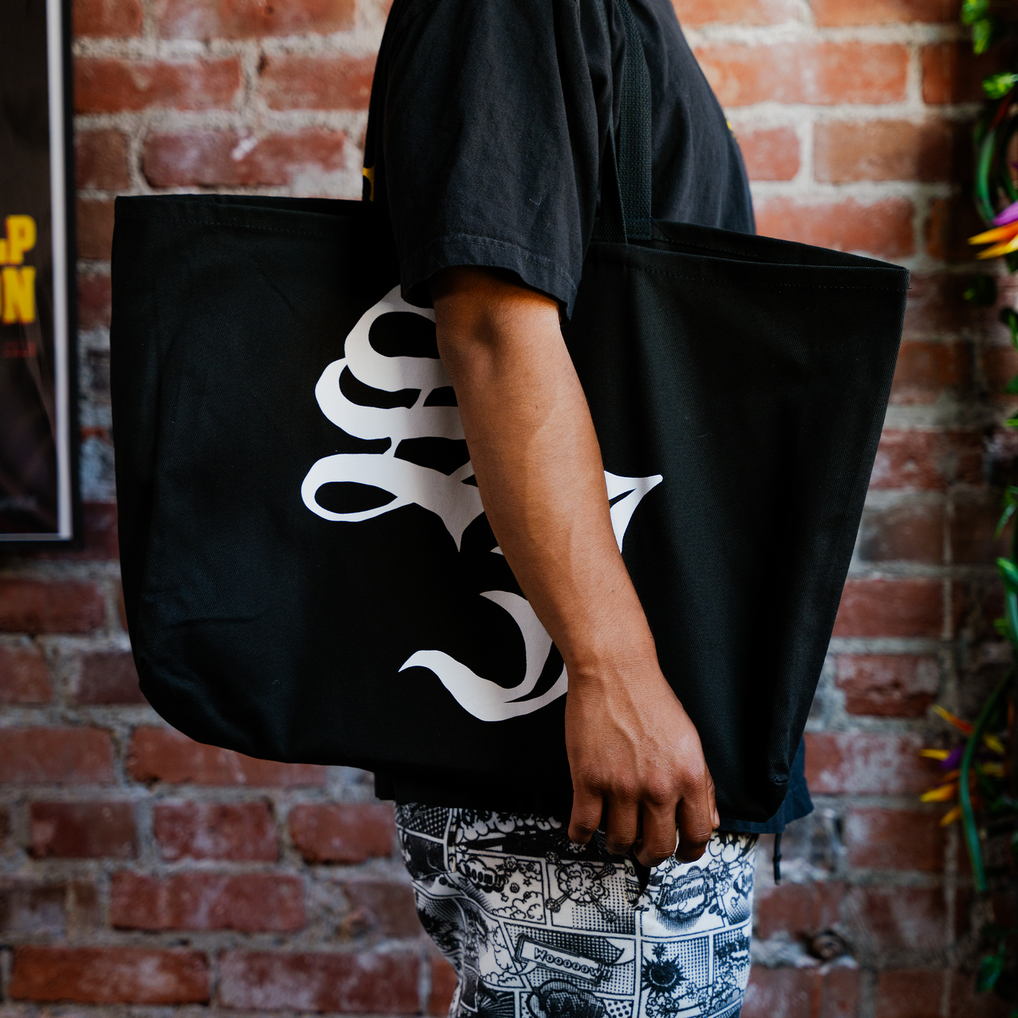 Oversized Tote - Black