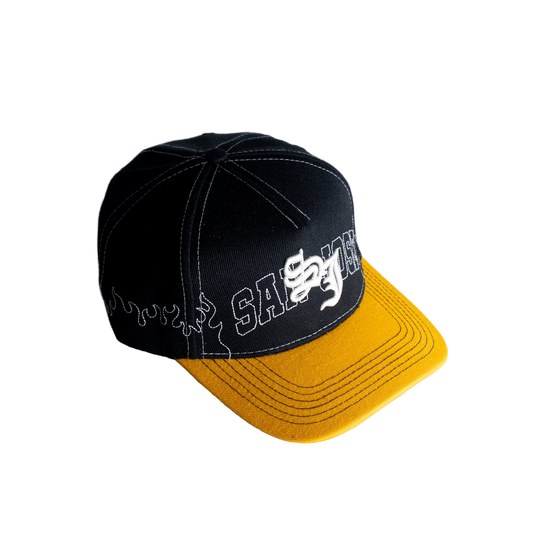 Old English SJ Black / Yellow