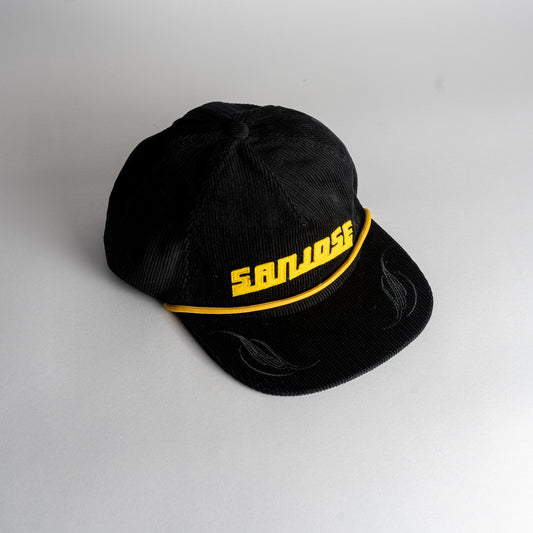 San Jose Corduroy Black