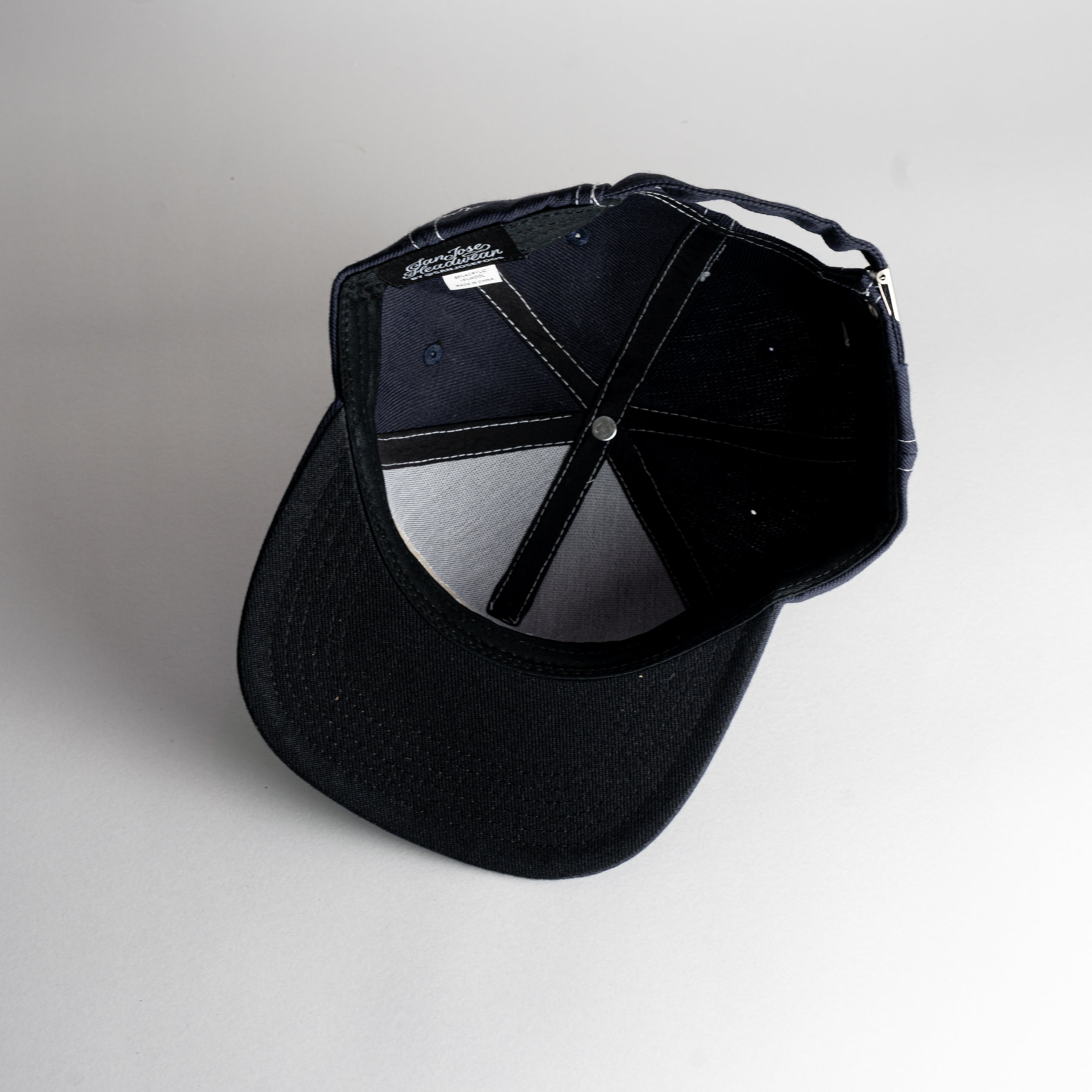 Old English SJ Navy Blue – SANJOSEFOOS