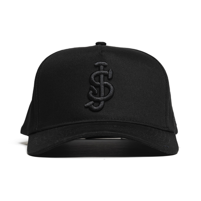 Black on Black - Curved Snapback