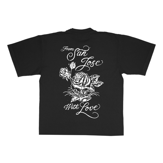 From San Jose w/ Love Tee Black (Starah Collab) (Copy)