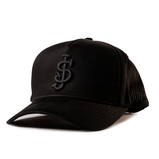 SJ Hat - Black on Black