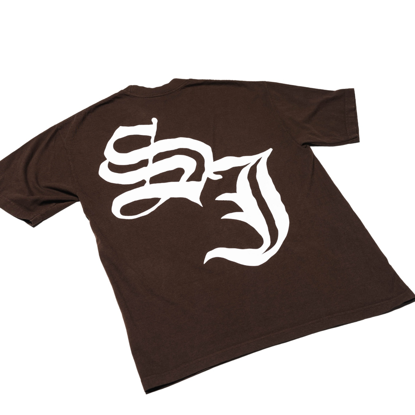 Old English T-Shirt Brown