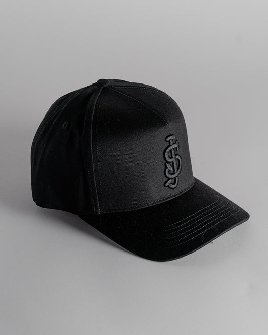 Black on Black - Curved Snapback