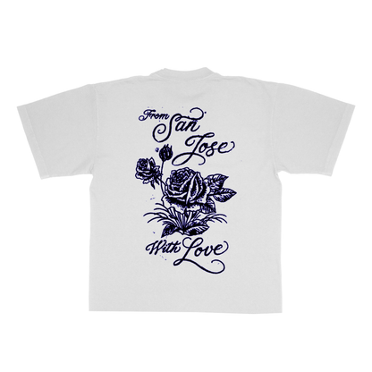 From San Jose w/ Love Tee White (Starah Collab)
