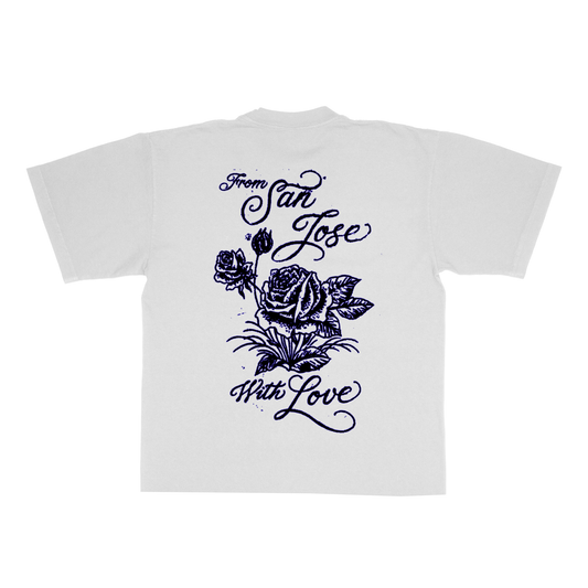From San Jose w/ Love Tee White (Starah Collab)